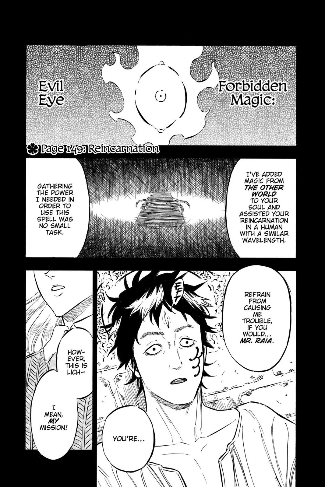 Black Clover - Chapter 149 - Page 1