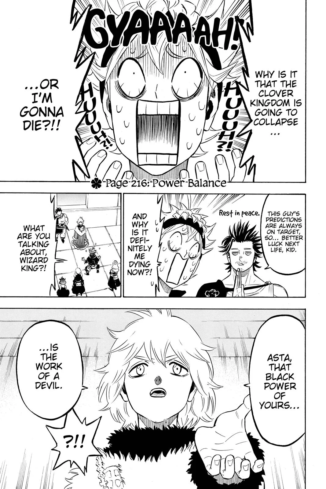 Black Clover - Chapter 216 - Page 1