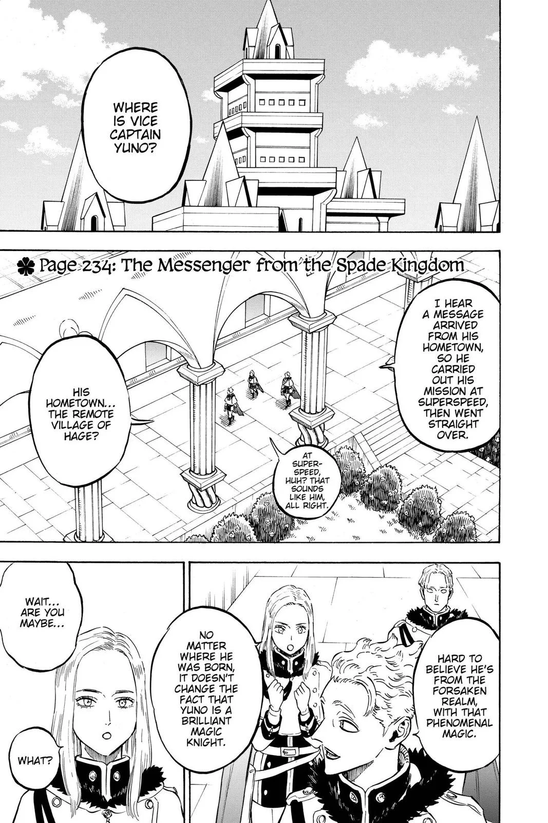 Black Clover - Chapter 234 - Page 1