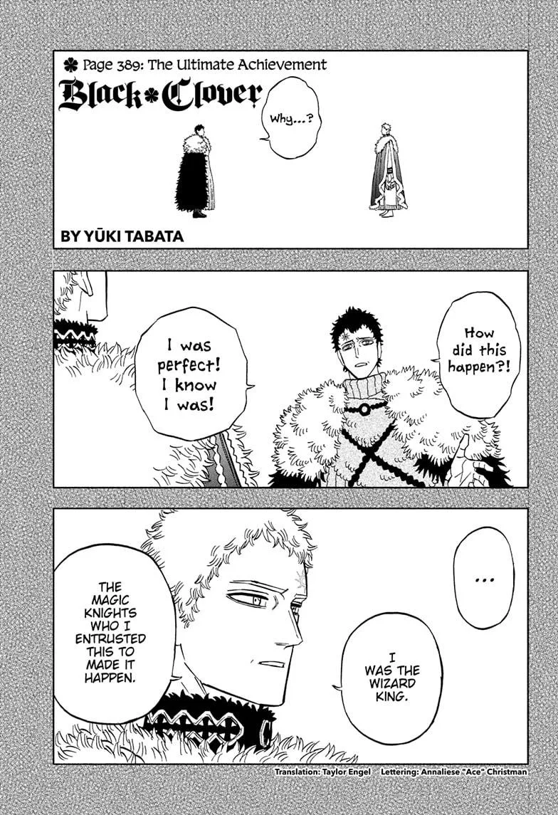 Black Clover - Chapter 389 - Page 1