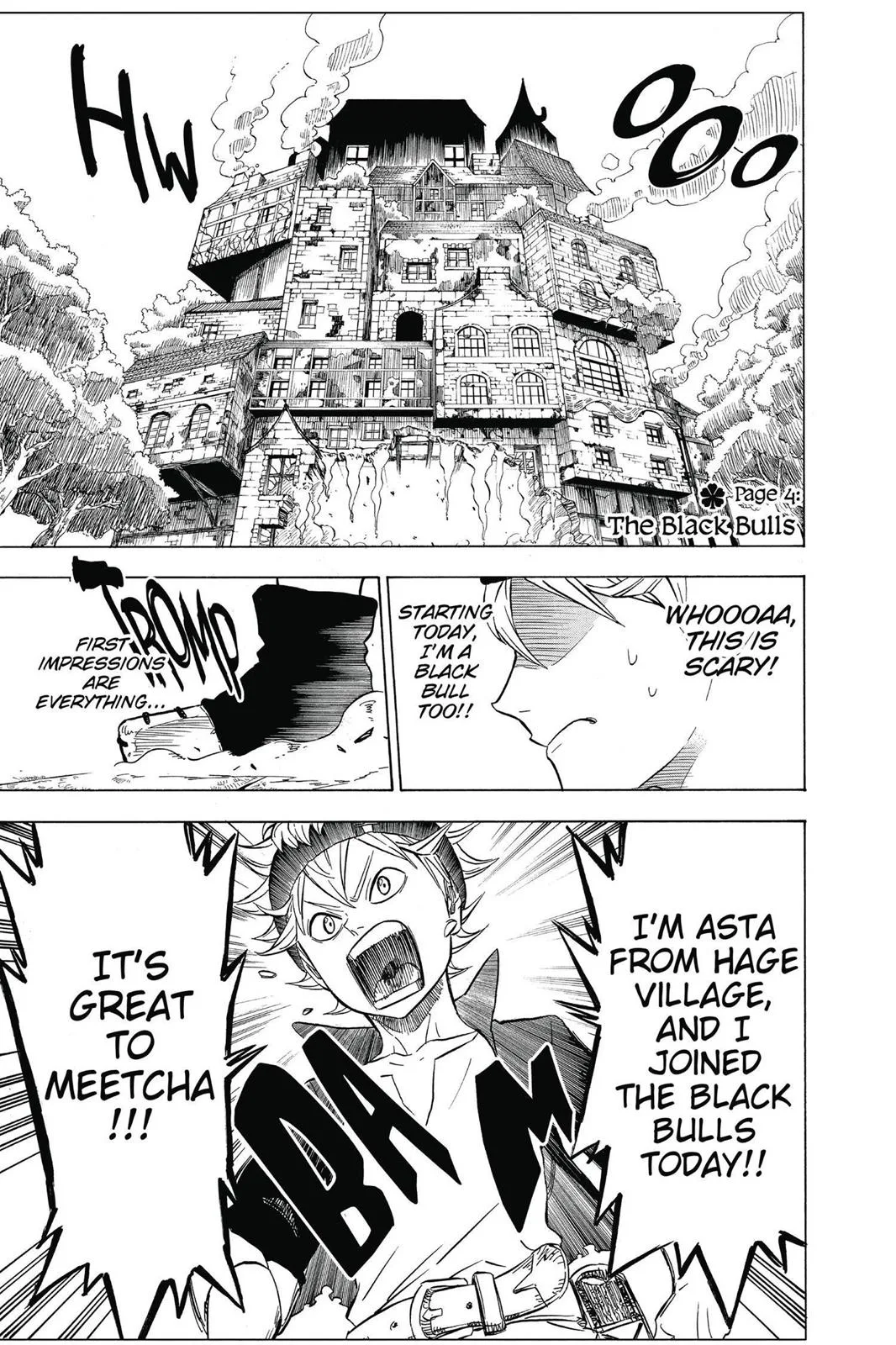 Black Clover - Chapter 4 - Page 1