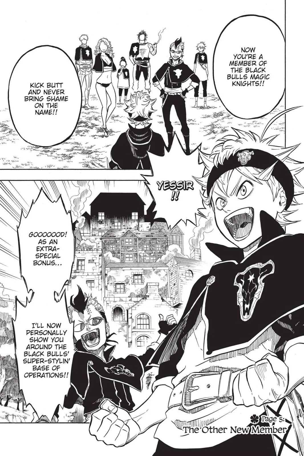 Black Clover - Chapter 5 - Page 1