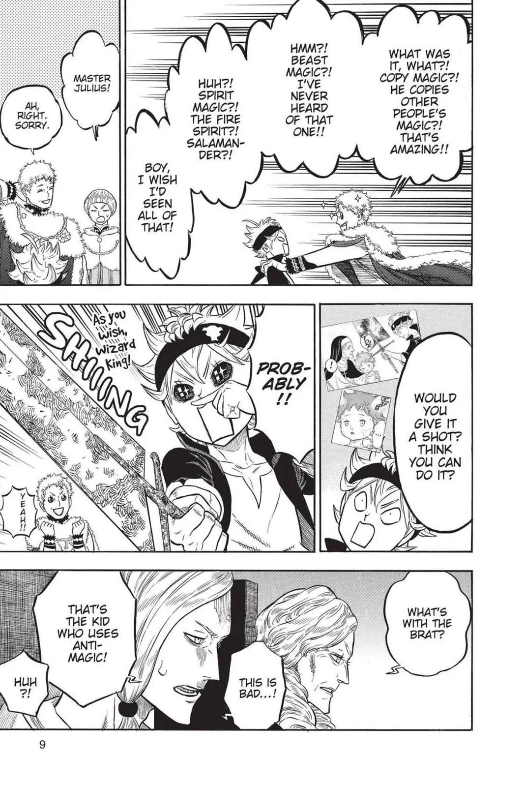 Black Clover - Chapter 54 - Page 9