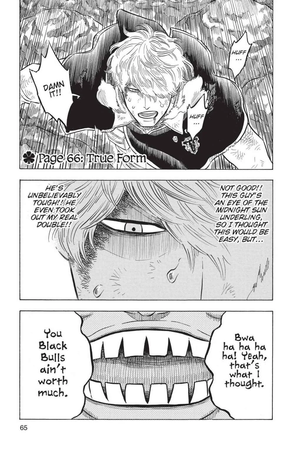Black Clover - Chapter 66 - Page 1
