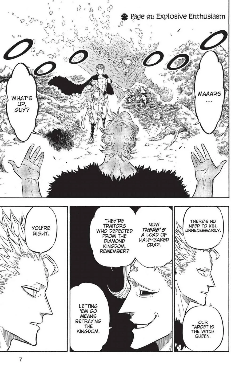 Black Clover - Chapter 91 - Page 7
