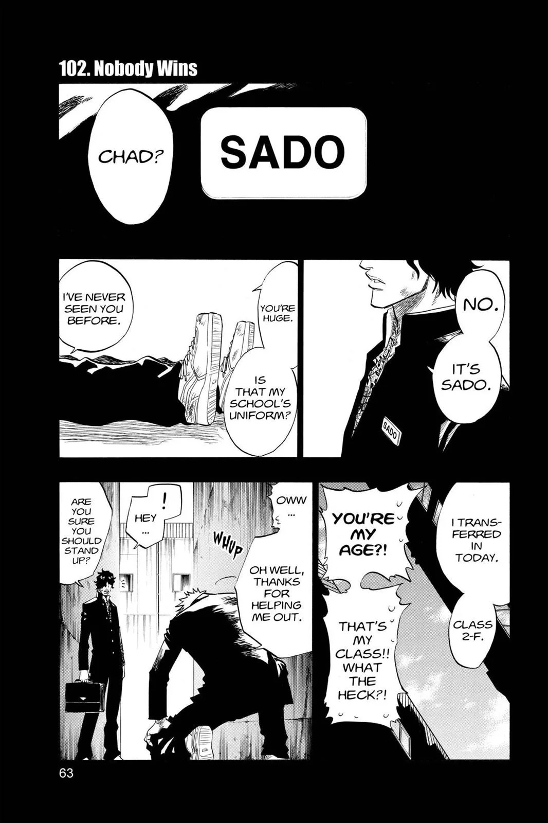 Bleach - Chapter 102 - Page 1