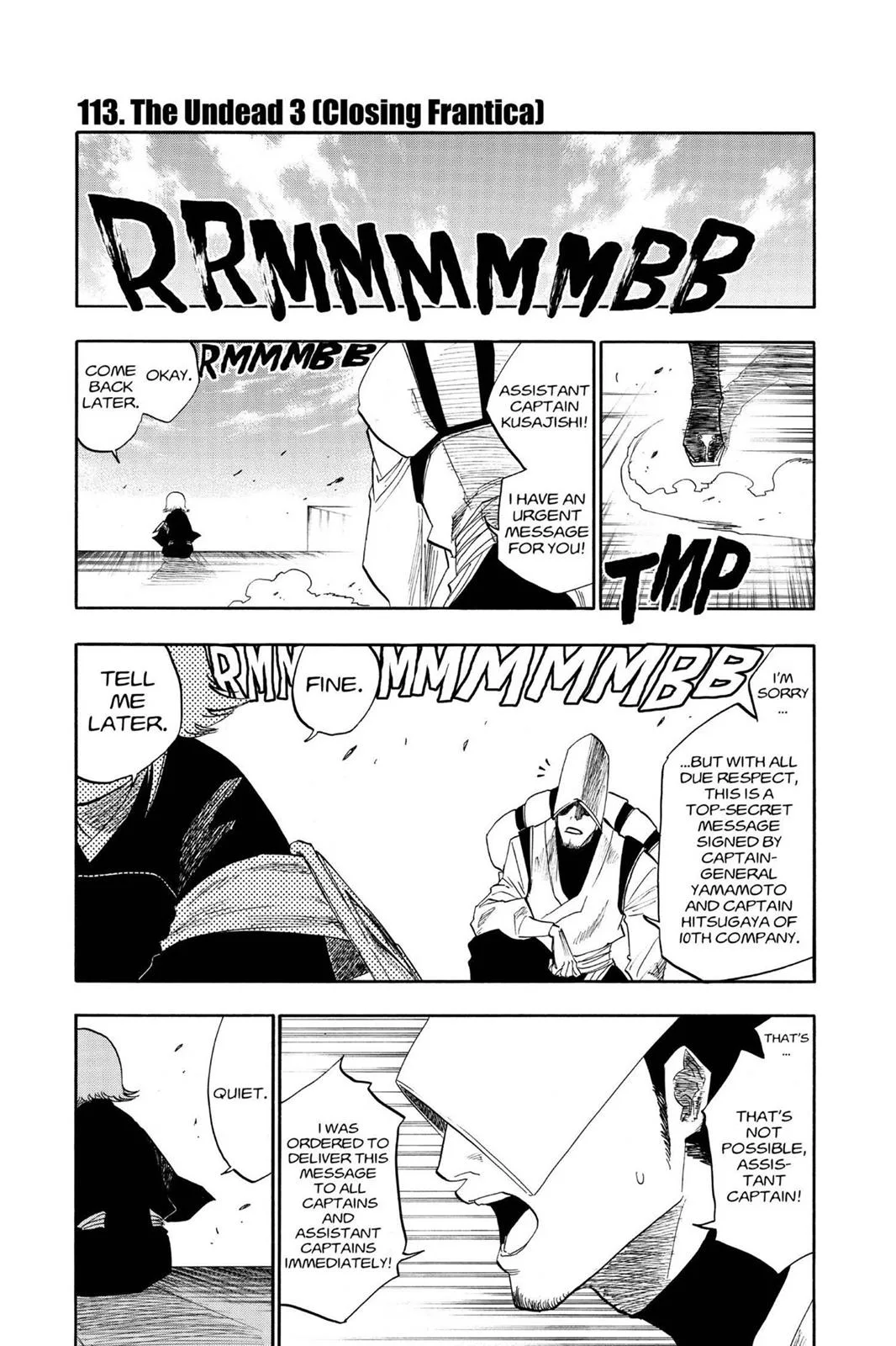 Bleach - Chapter 113 - Page 1