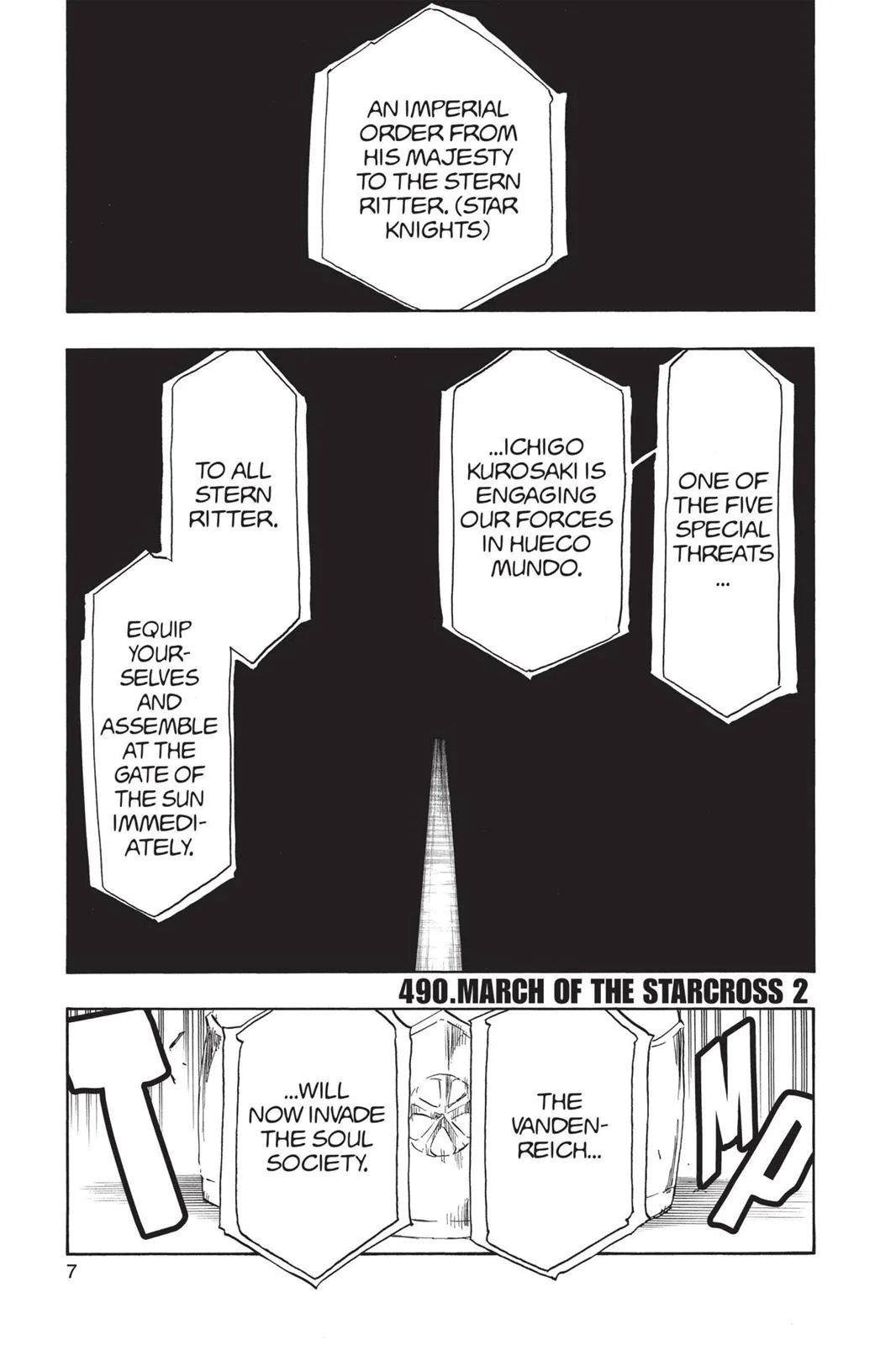 Bleach - Chapter 490 - Page 7