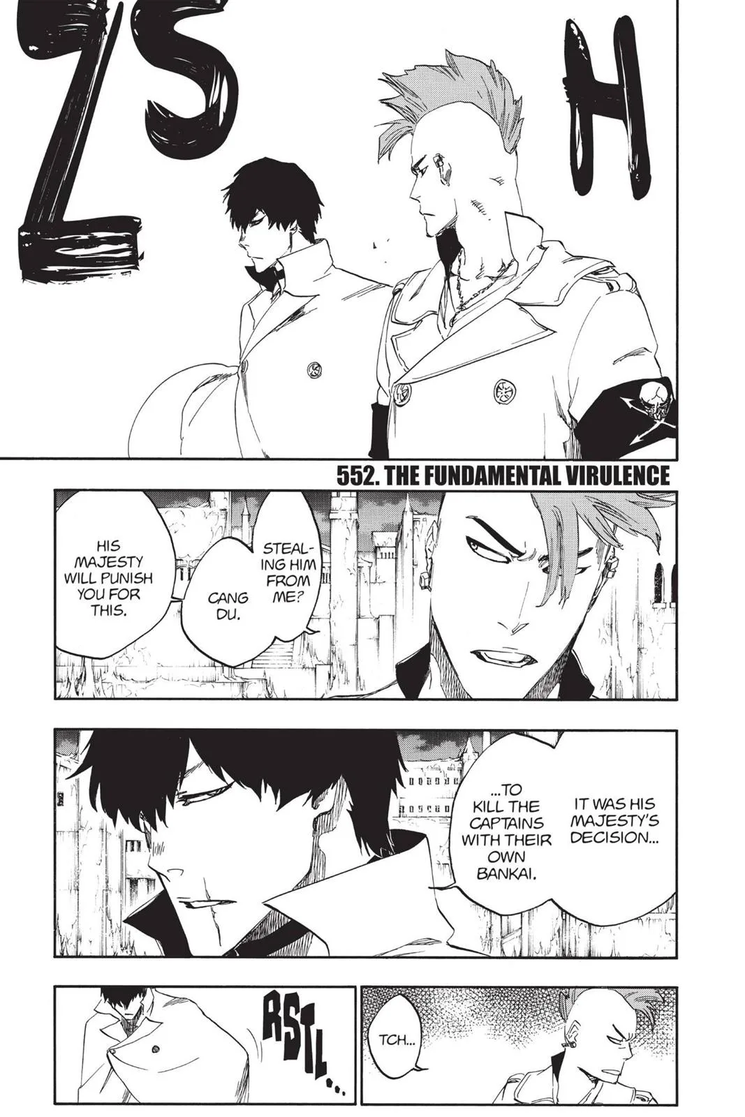 Bleach - Chapter 552 - Page 1