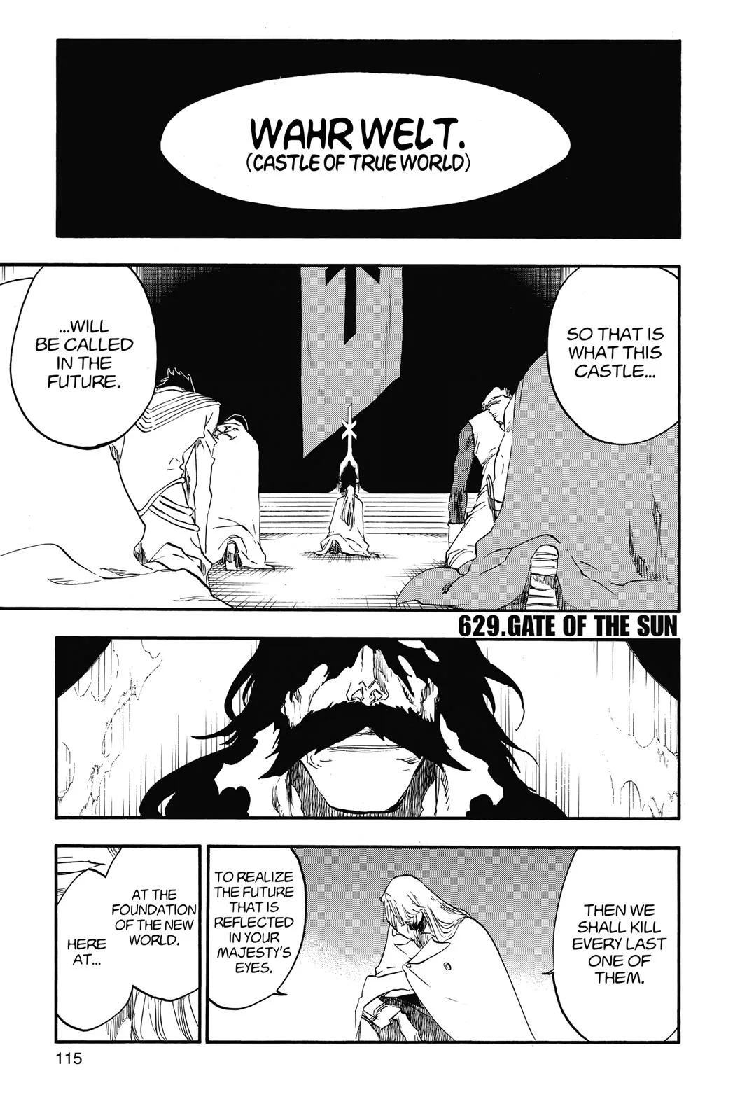 Bleach - Chapter 629 - Page 1