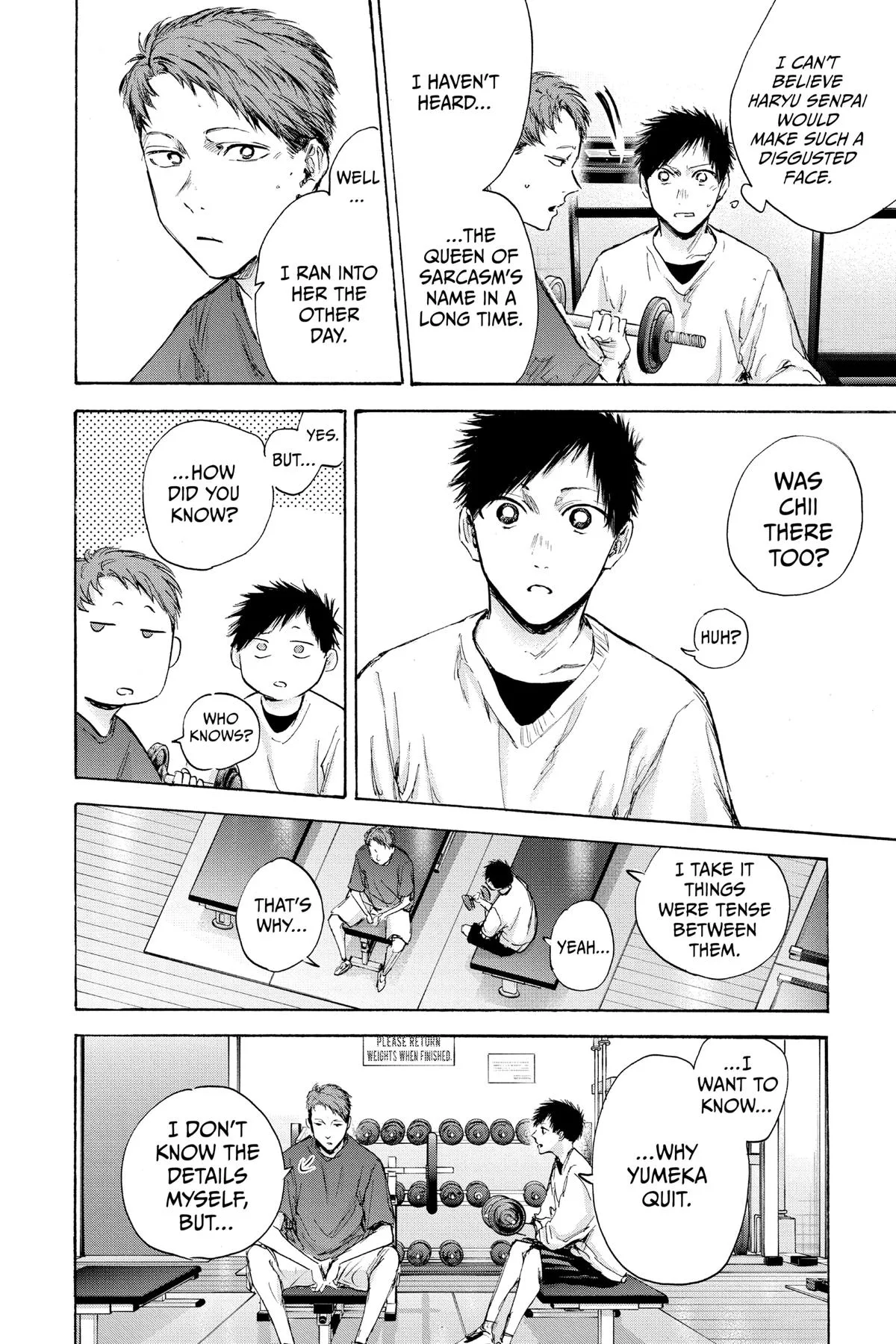 Blue Box - Chapter 84 - Page 14