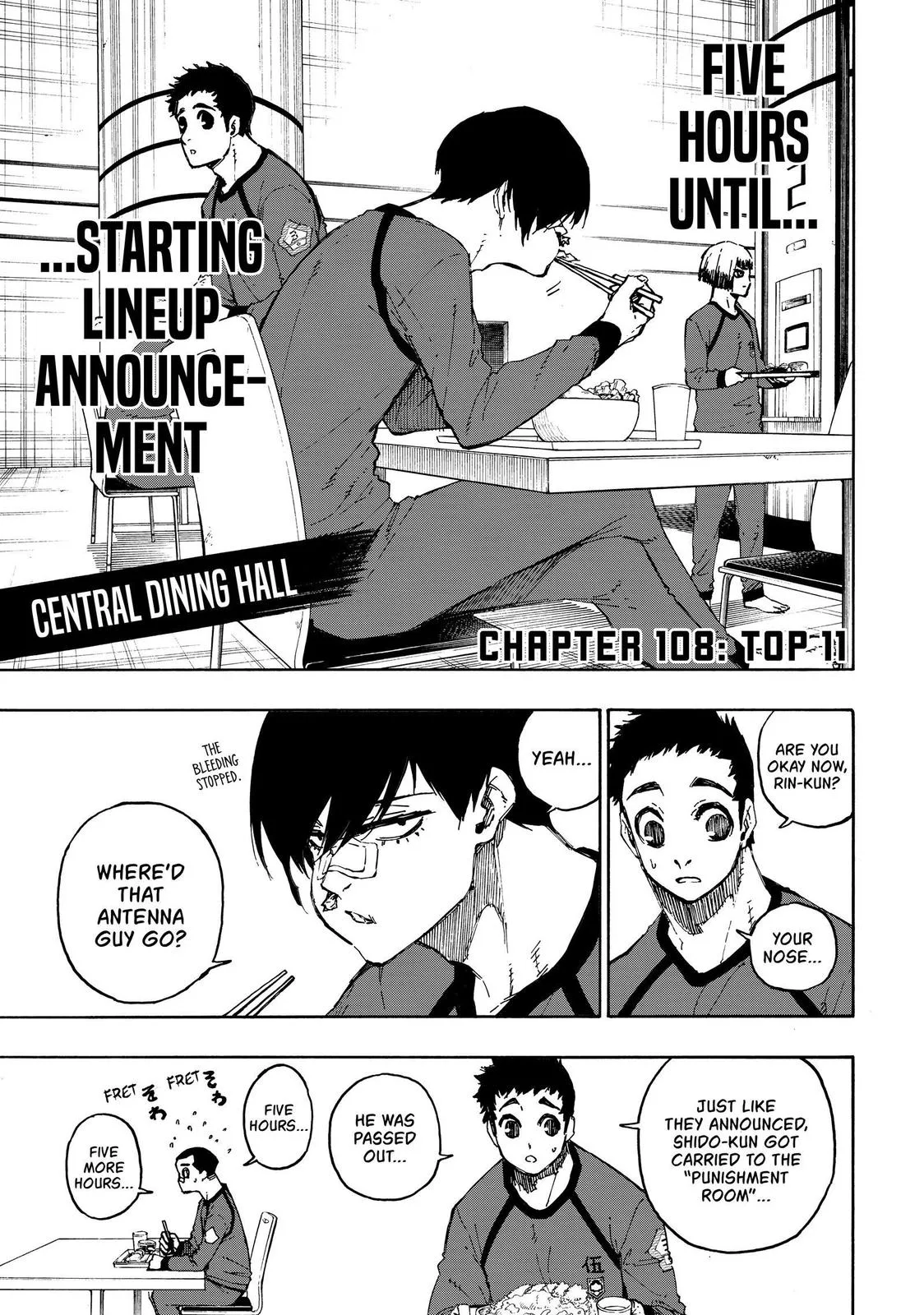 Blue Lock - Chapter 108 - Page 1
