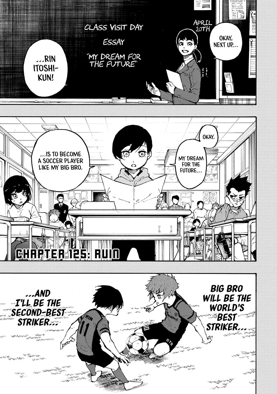 Blue Lock - Chapter 125 - Page 1