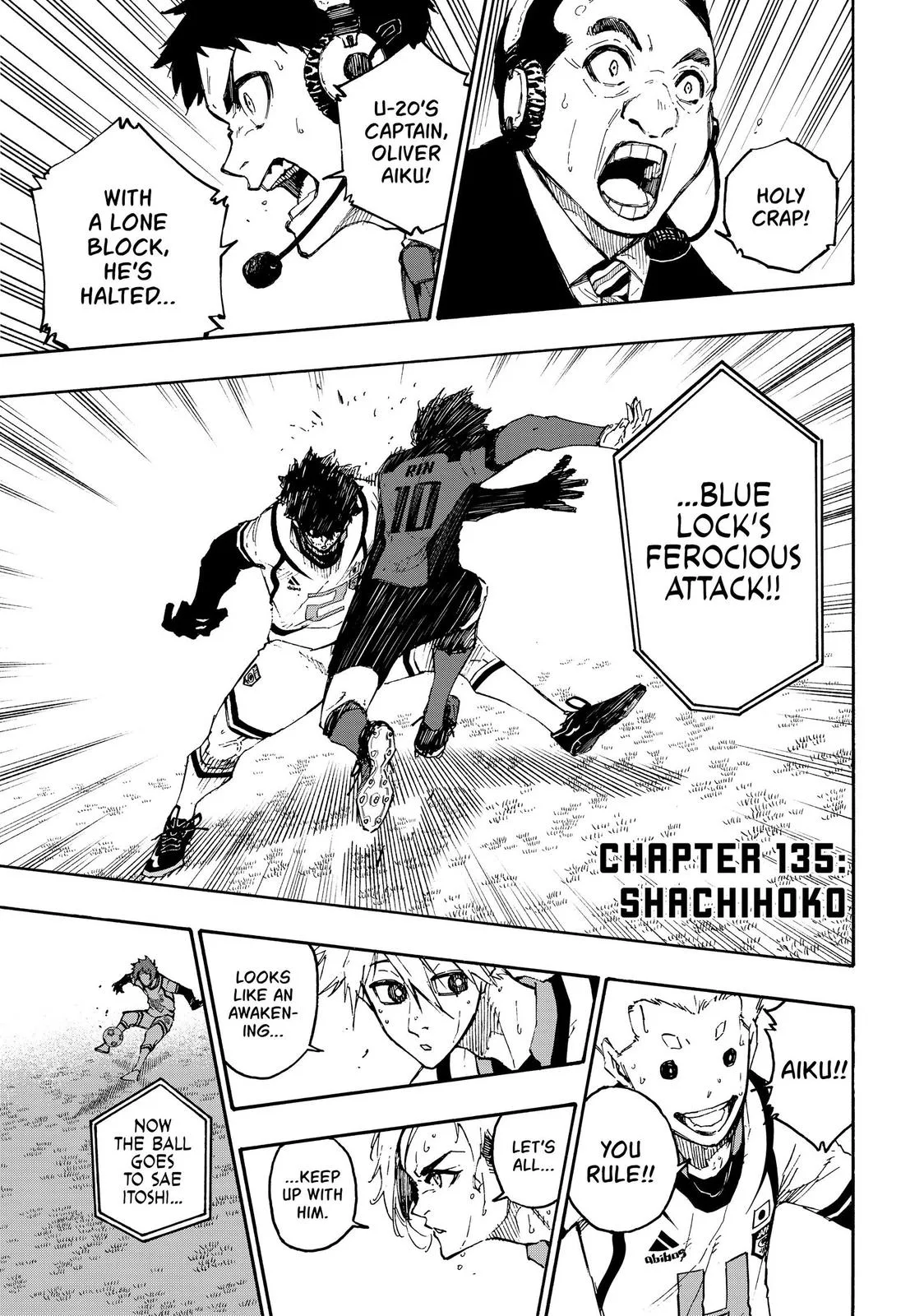 Blue Lock - Chapter 135 - Page 1