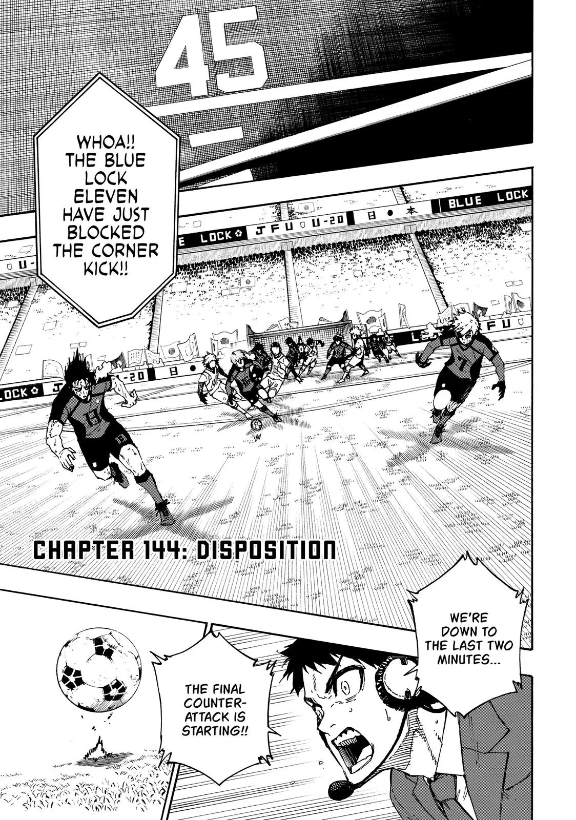Blue Lock - Chapter 144 - Page 1