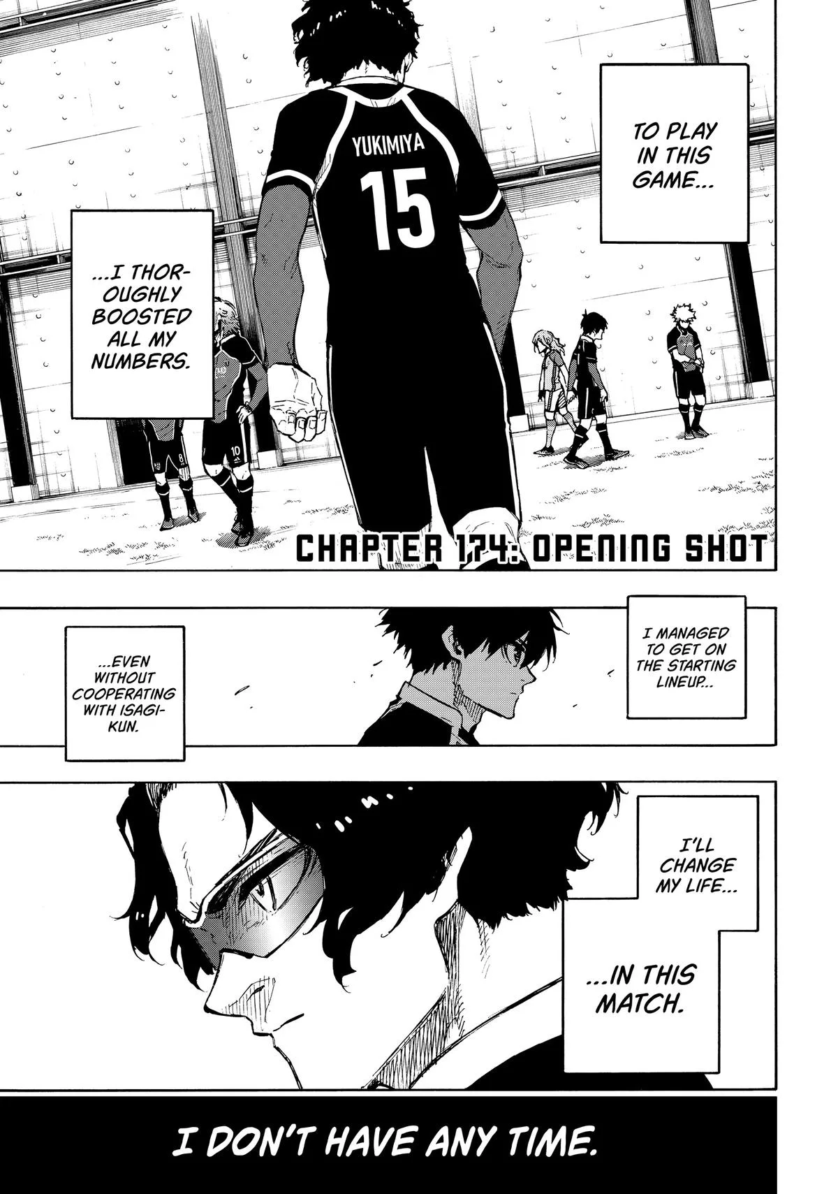 Blue Lock - Chapter 174 - Page 1