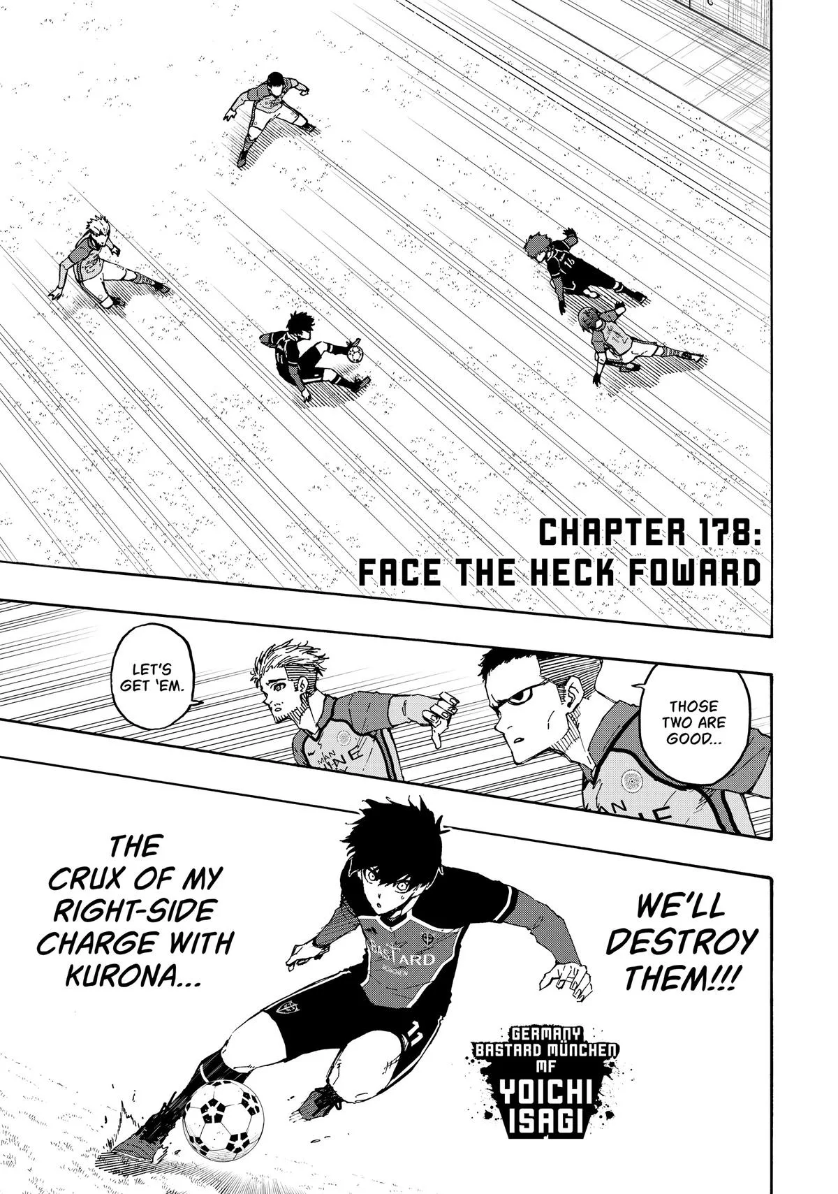 Blue Lock - Chapter 178 - Page 1
