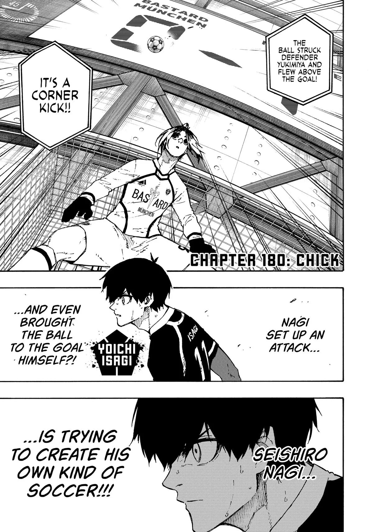 Blue Lock - Chapter 180 - Page 1