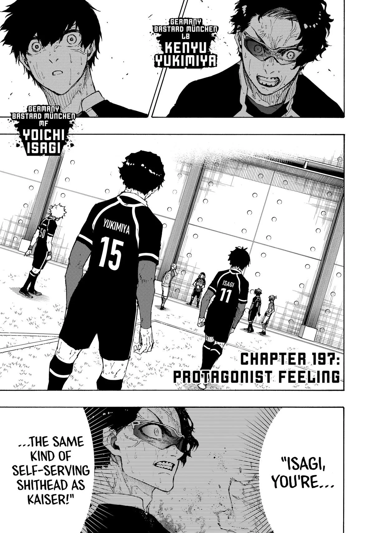 Blue Lock - Chapter 197 - Page 1
