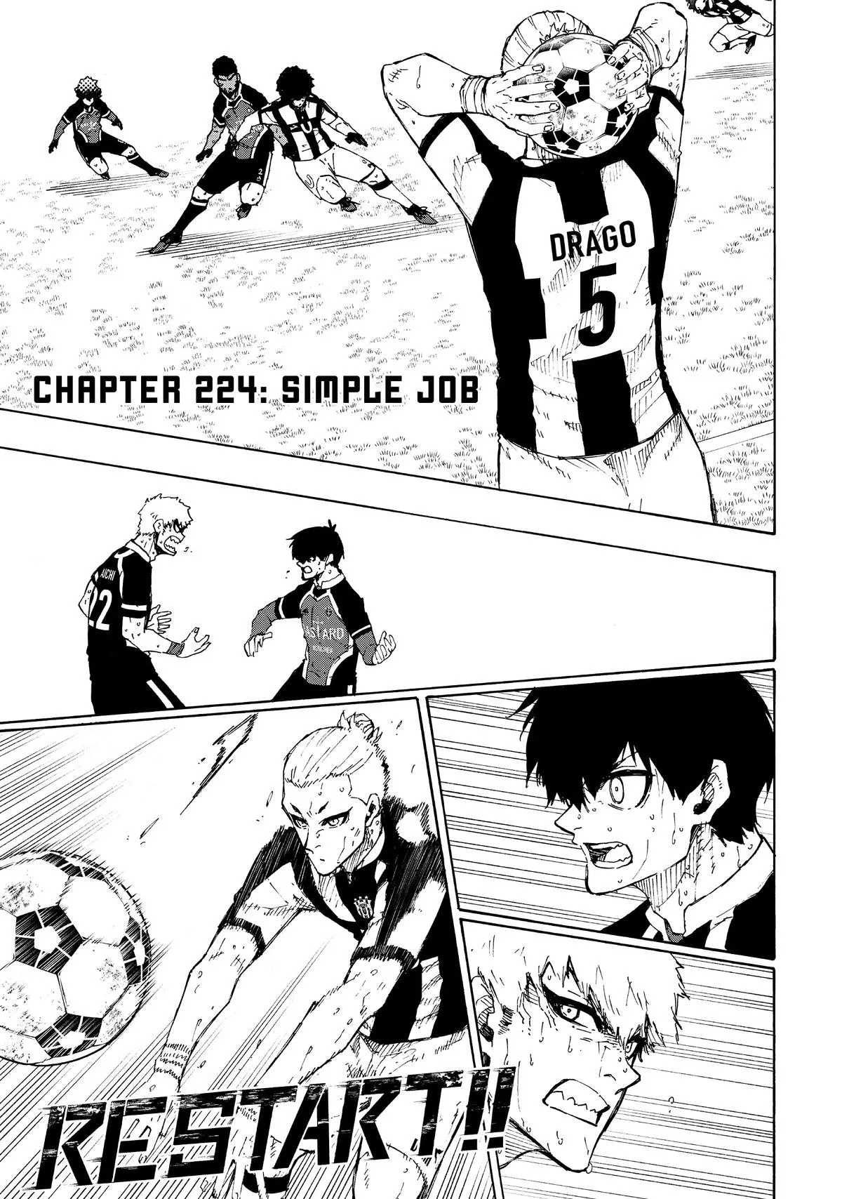 Blue Lock - Chapter 224 - Page 1