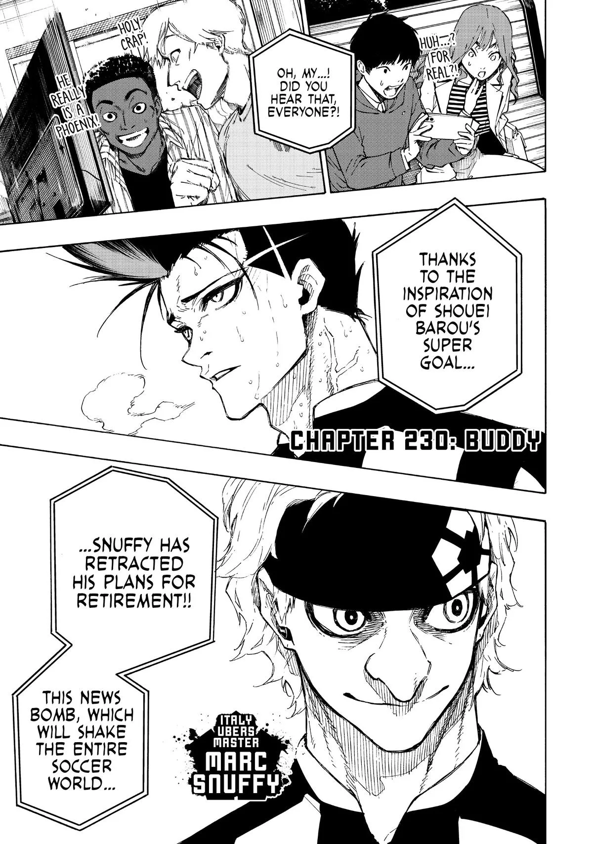 Blue Lock - Chapter 230 - Page 1