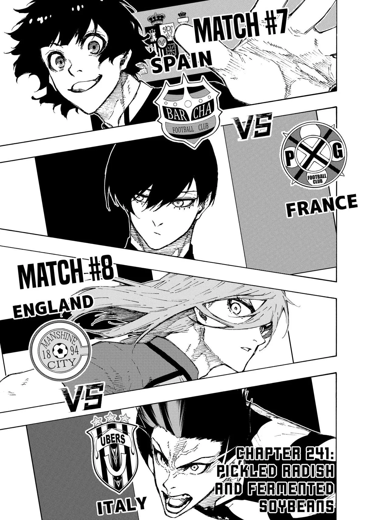Blue Lock - Chapter 241 - Page 1