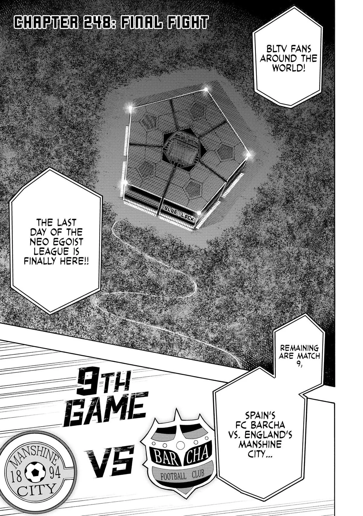 Blue Lock - Chapter 248 - Page 1