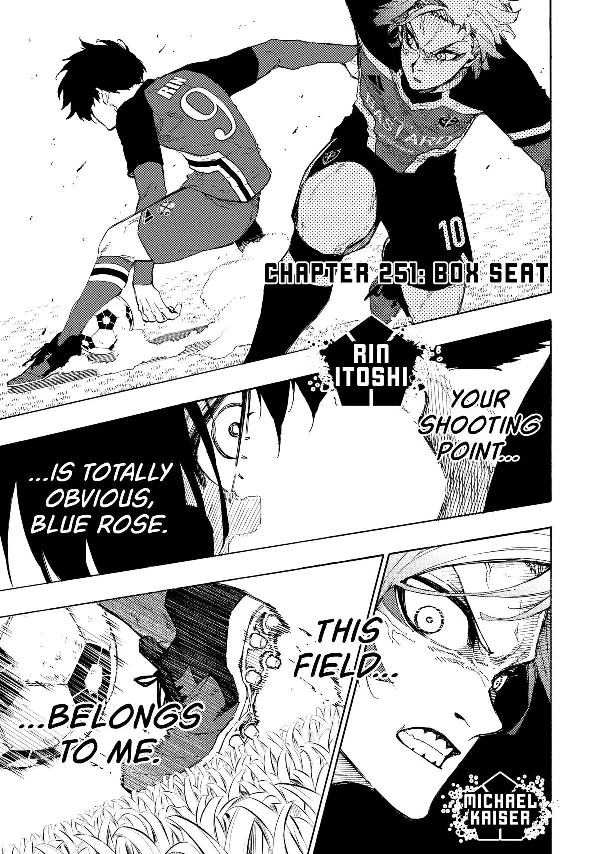 Blue Lock - Chapter 251 - Page 1