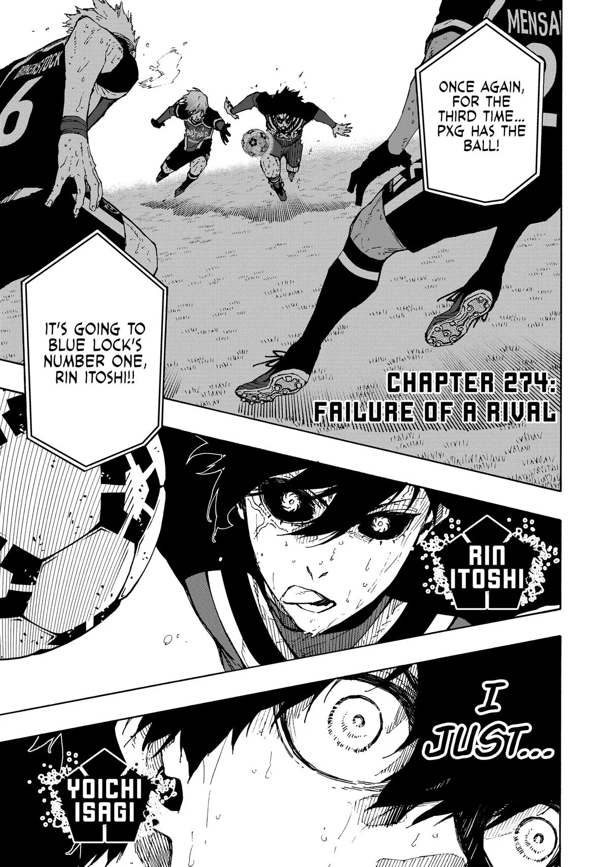 Blue Lock - Chapter 274 - Page 1