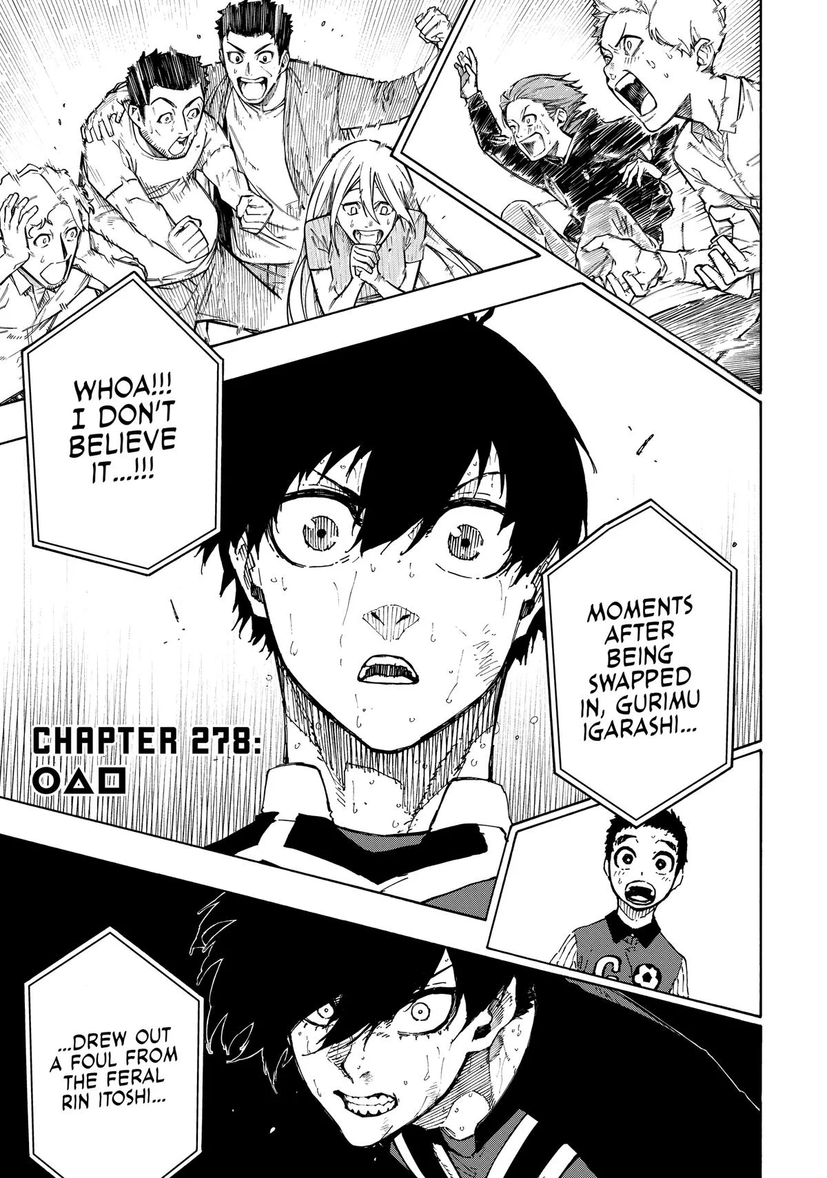 Blue Lock - Chapter 278 - Page 1