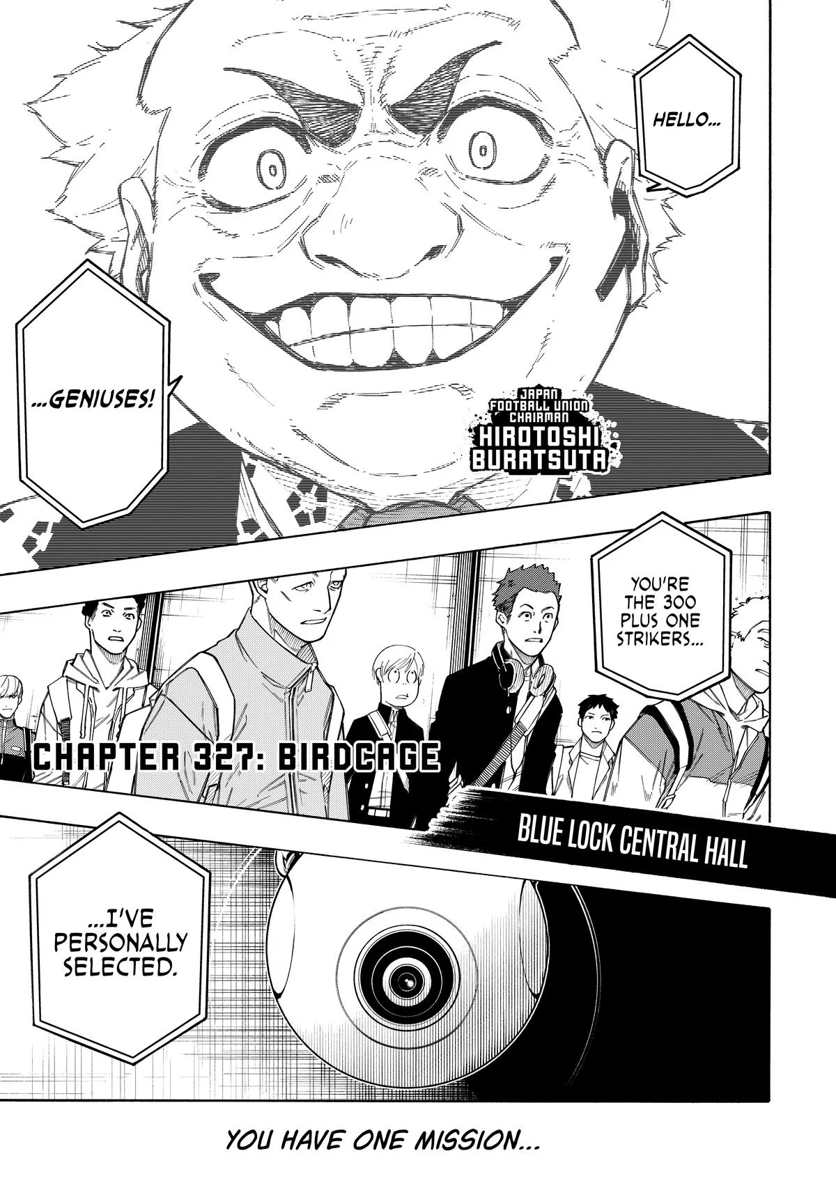 Blue Lock - Chapter 327 - Page 1