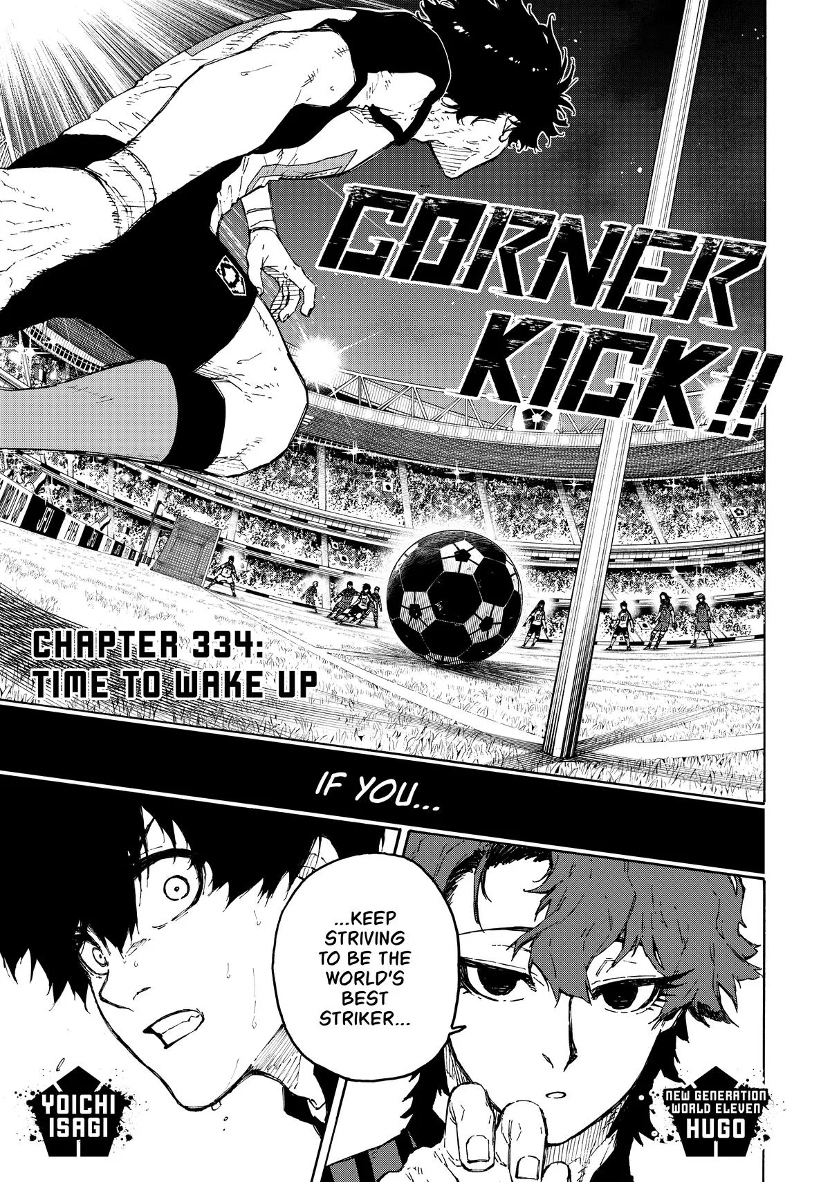 Blue Lock - Chapter 334 - Page 1