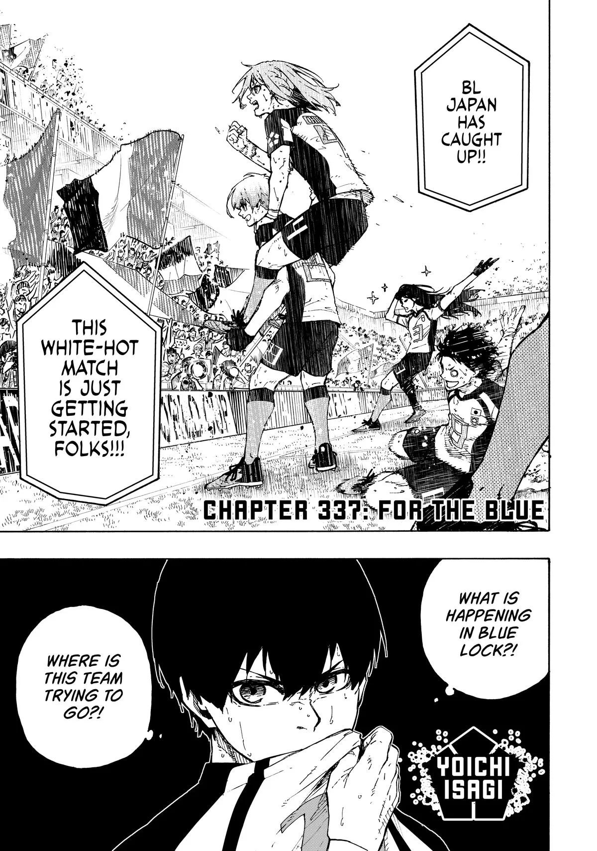 Blue Lock - Chapter 337 - Page 1