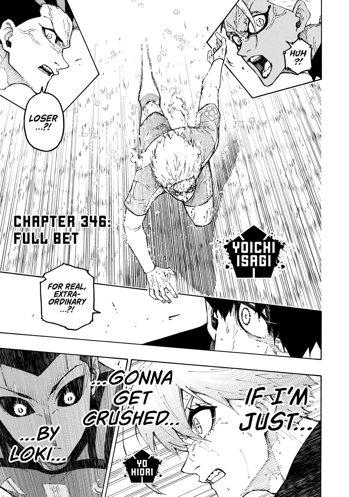 Blue Lock - Chapter 346 - Page 1