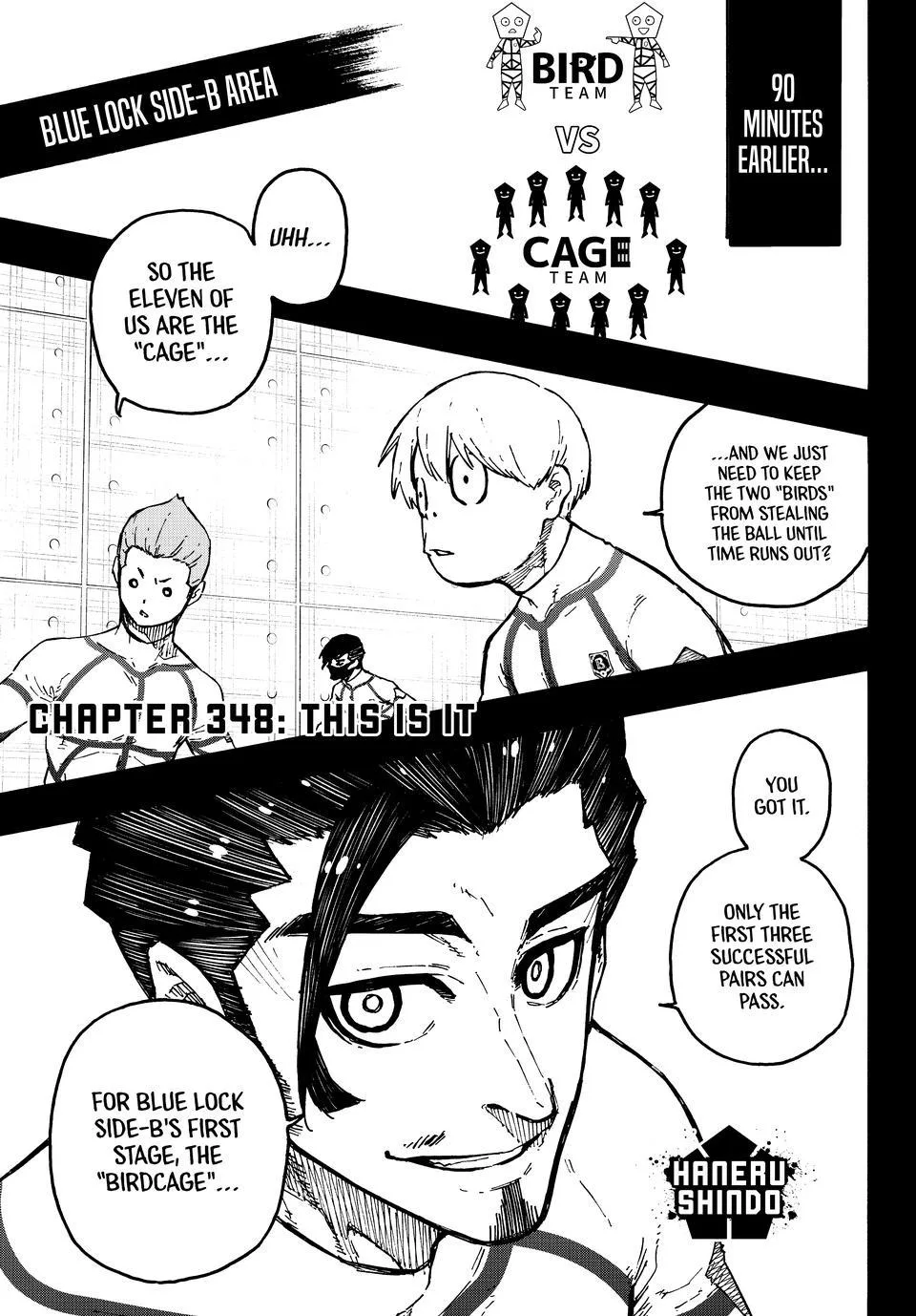 Blue Lock - Chapter 348 - Page 1