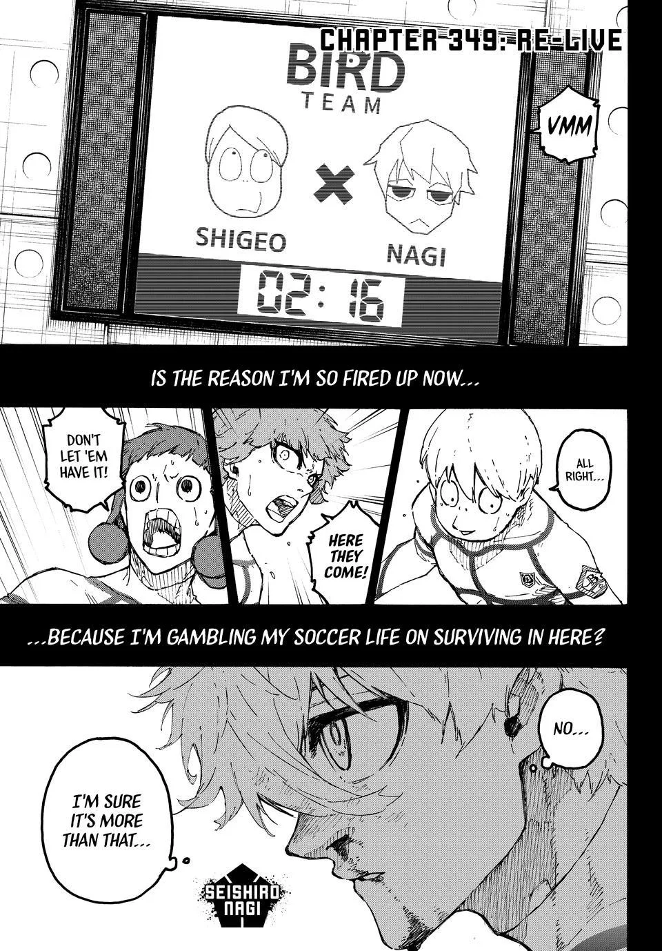 Blue Lock - Chapter 349 - Page 1