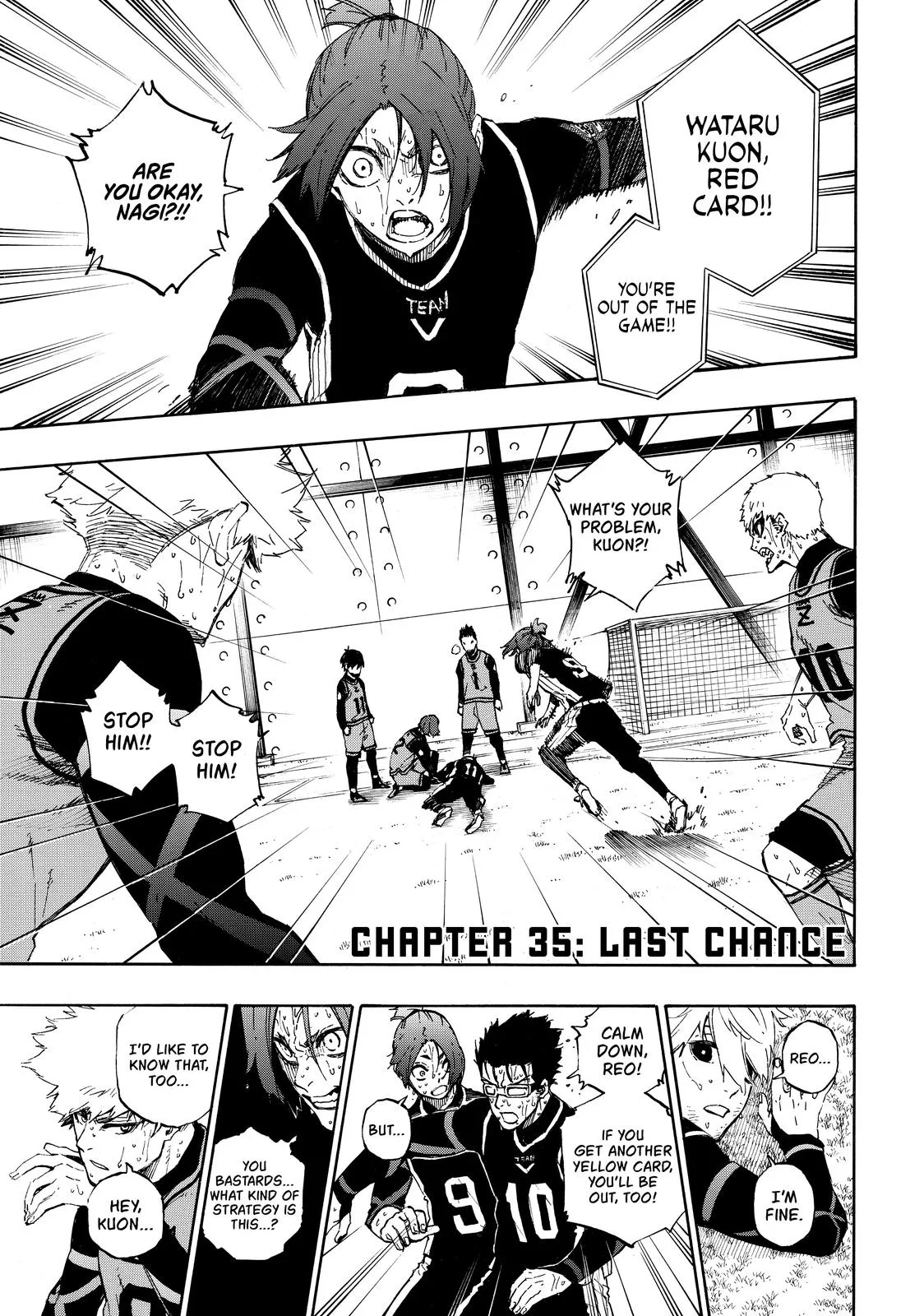 Blue Lock - Chapter 35 - Page 1