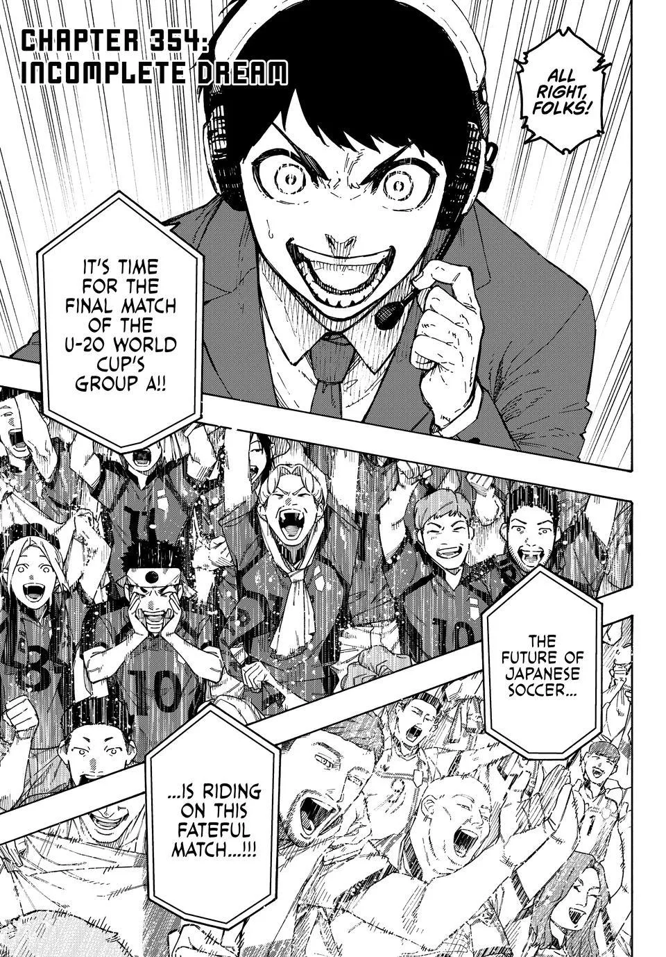 Blue Lock - Chapter 354 - Page 1