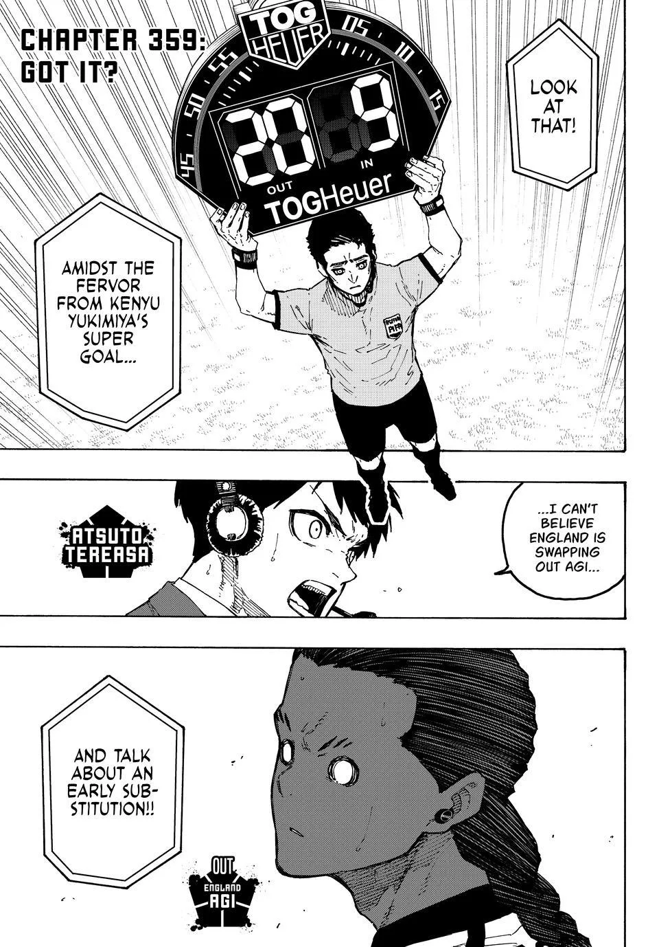 Blue Lock - Chapter 359 - Page 1