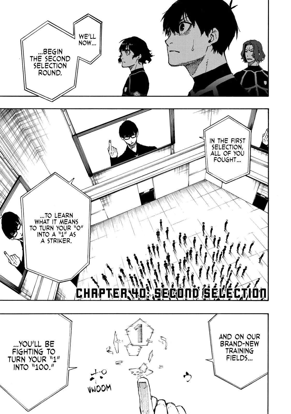 Blue Lock - Chapter 40 - Page 1