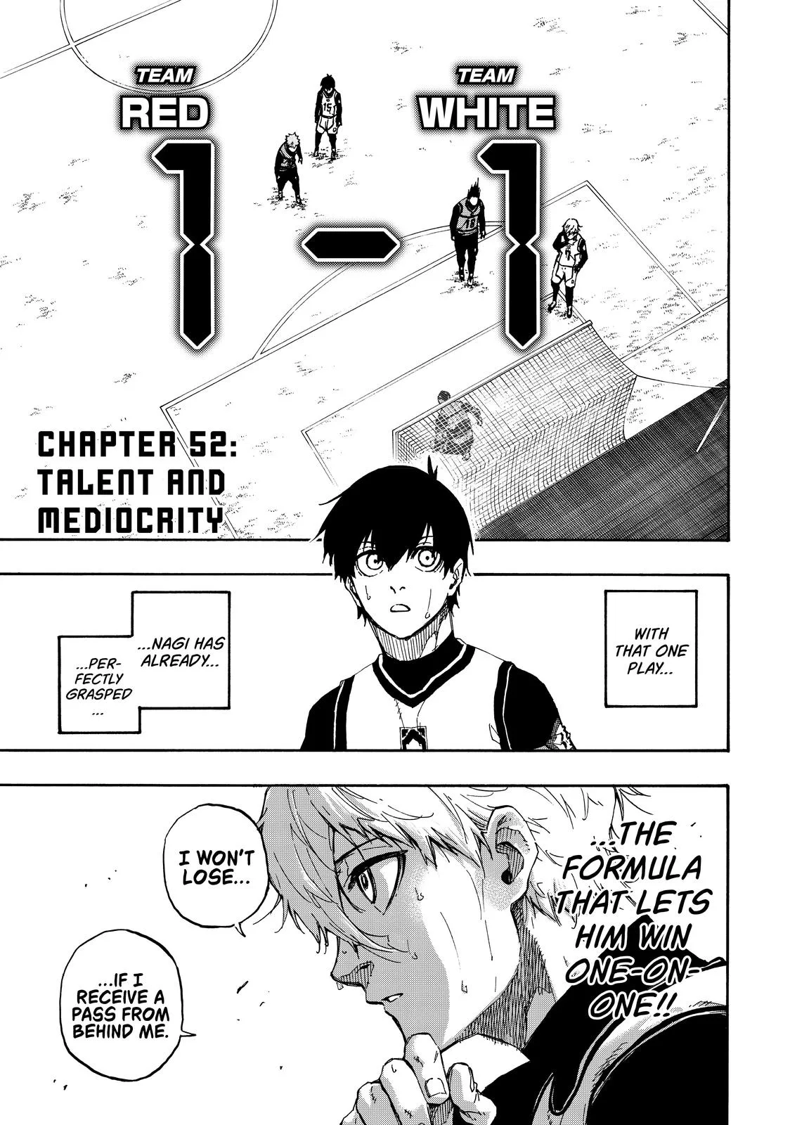 Blue Lock - Chapter 52 - Page 1