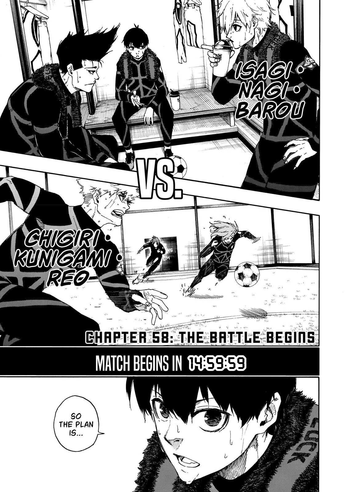 Blue Lock - Chapter 58 - Page 1