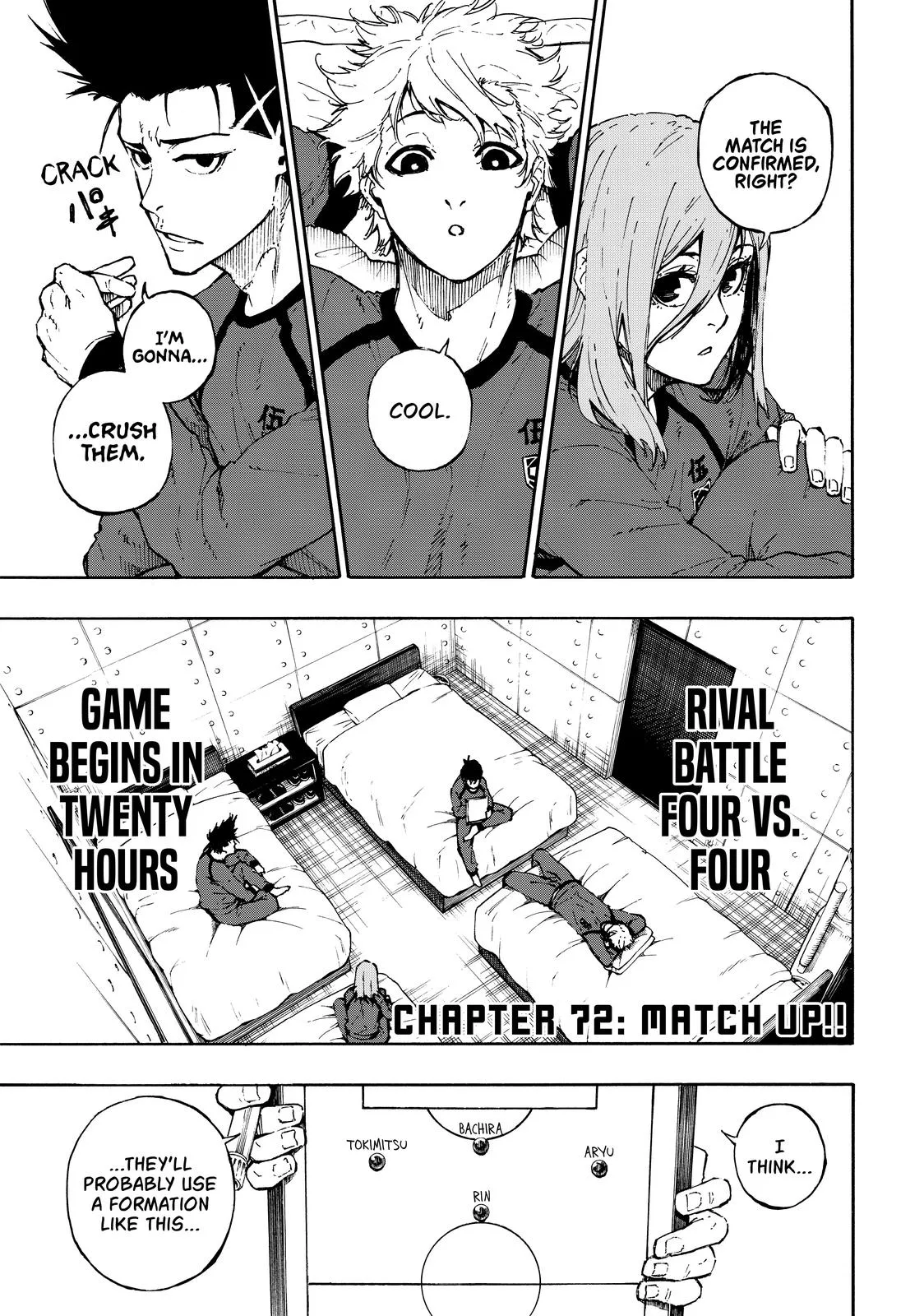Blue Lock - Chapter 72 - Page 1