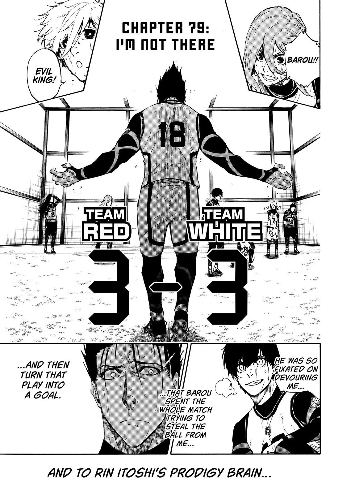Blue Lock - Chapter 79 - Page 1