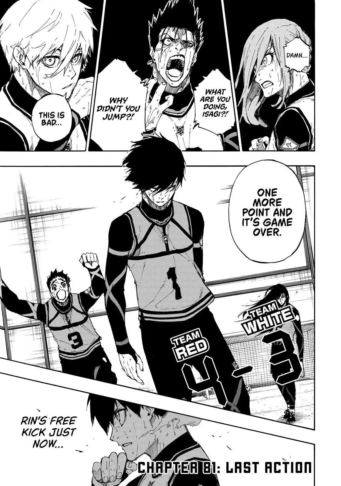 Blue Lock - Chapter 81 - Page 1