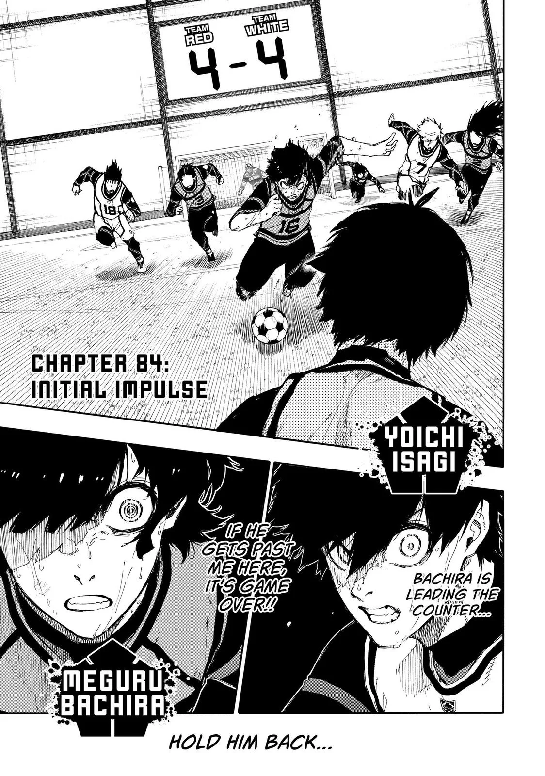 Blue Lock - Chapter 84 - Page 1