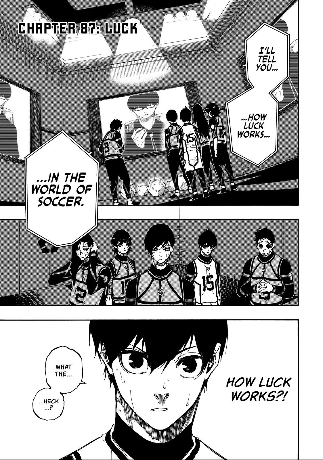 Blue Lock - Chapter 87 - Page 1