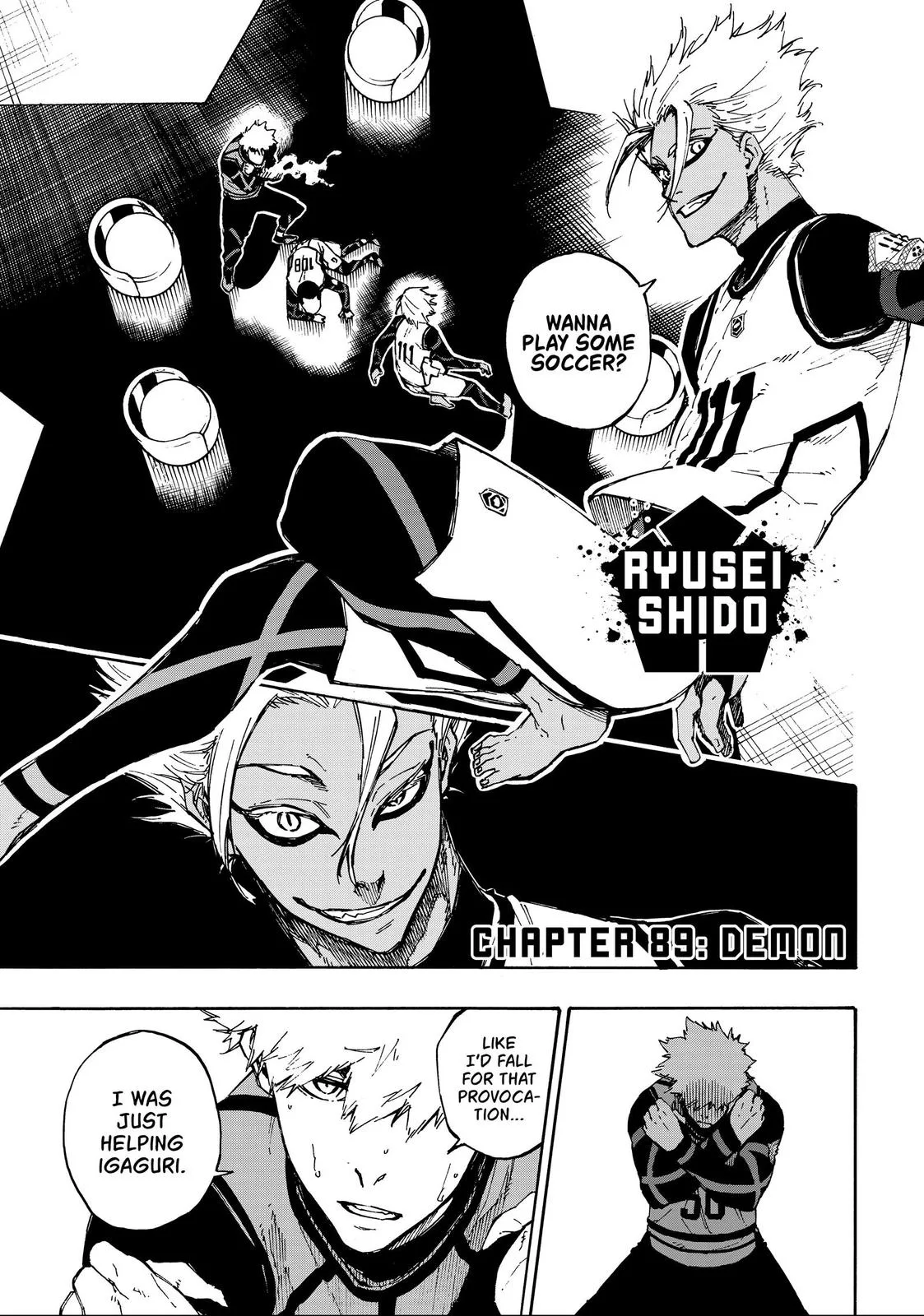 Blue Lock - Chapter 89 - Page 1