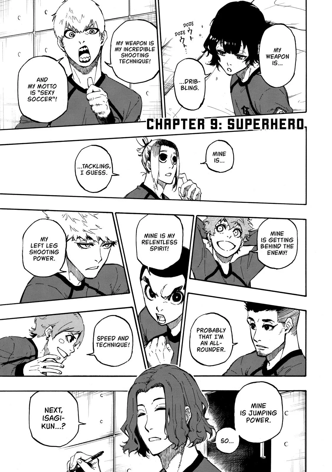 Blue Lock - Chapter 9 - Page 1