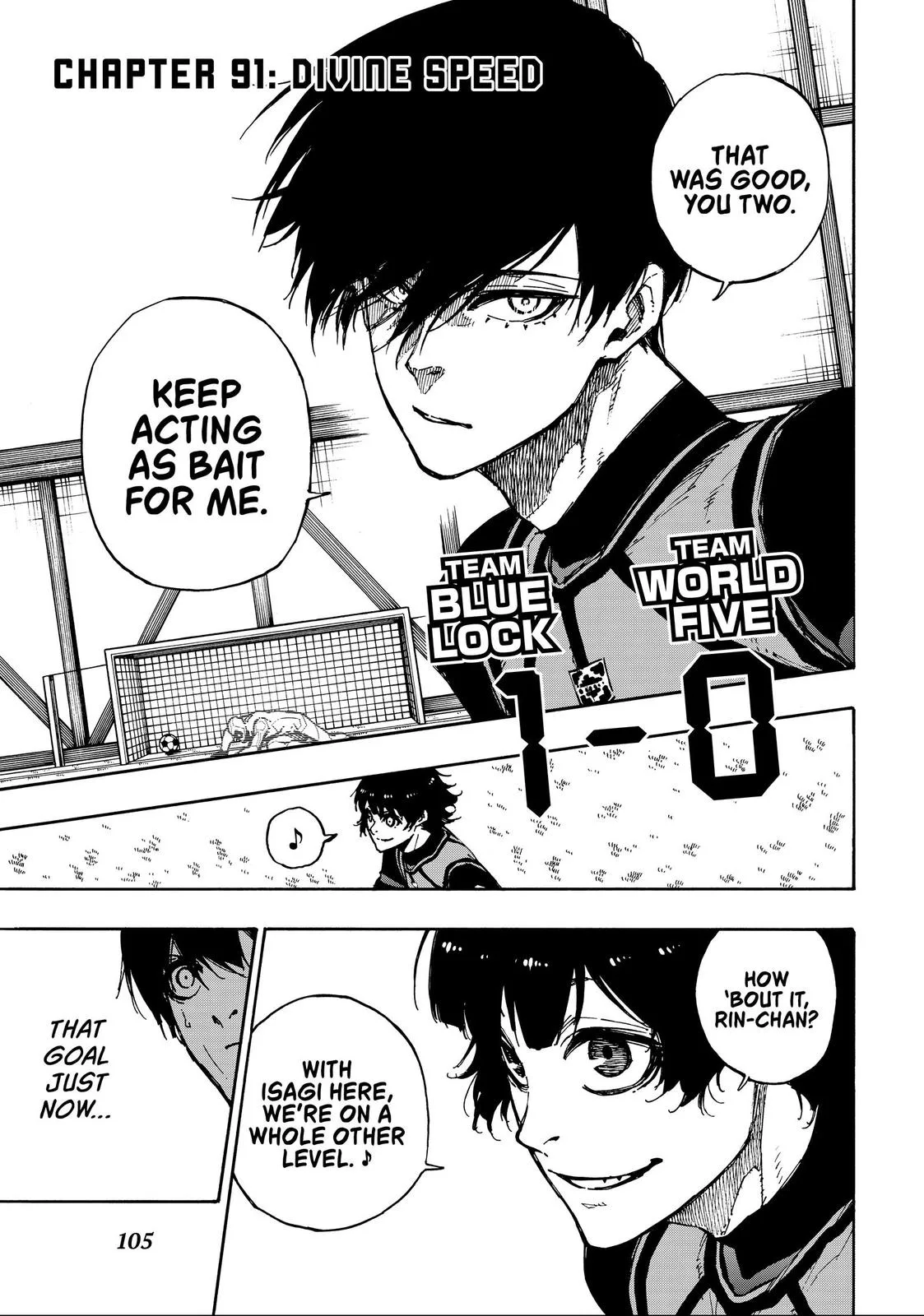 Blue Lock - Chapter 91 - Page 1